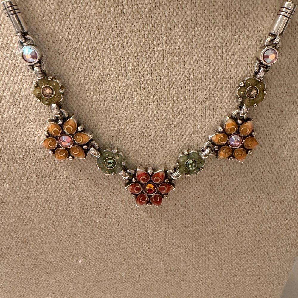 Brighton Retired Adjustable Reversible Garden of Eden Necklace
